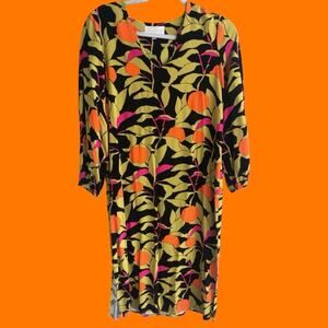 Anthropologie Corey Lynn Calter Naranjas Midi Dress SMALL